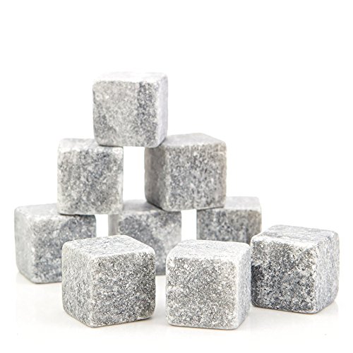 Buy 1 Pcs Whisky Wine Ice Stones Drinks Cooler Cubes Rocks Granite Pouch Drink Cooling Ice Melts