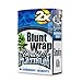 DOUBLE!! PLATINUM CIGAR WRAPS 2 PER PACK BLUEBERRY FLAVOR PACK OF 25
