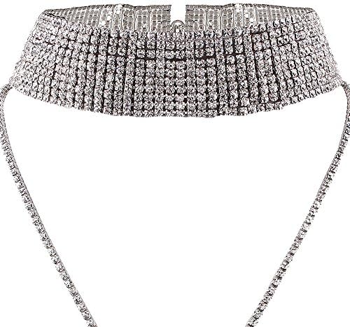Girl Era Sexy Rhinestone Choker Jewelry Long Chain Pendant Charm Y Lariat Jewelry for Women,s