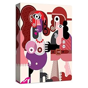 Abstract Character Pictures Home Wall for Bedroom Living...