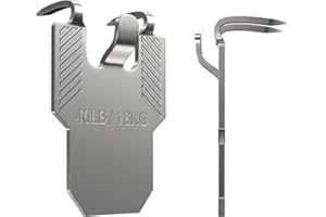 Heavy Duty Claw Drywall Picture Hangers - 20Pcs Tool-Free No Damage Wall Hooks, Holds up to 40lb for Pictures, Paintings, Mir