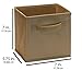 ClosetMaid 1572 Cubeicals Mini Fabric Drawer, Mocha, 2-Pack