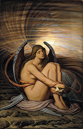 The Museum Outlet - Elihu Vedder - Soul in Bondage - Poster Print Online Buy (30 X 40 Inch)