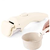YLJMFH Compatible Removable Handle for Carote Pots and Pans&ndash;Universal Quick-Release Detachable Handle Replacement for Thin Edge Cookware, Grip with Easy-Release Button, Cream White, 1PCS