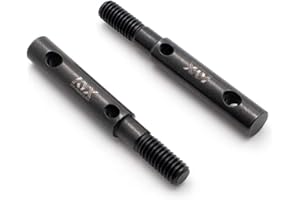 KYX Racing Hard Steel Front Rear Portal Stub Axle Drive Shaft for RC Crawler Car Axial SCX10 III AXI03007 Capra Unlimited Trail Buggy UTB