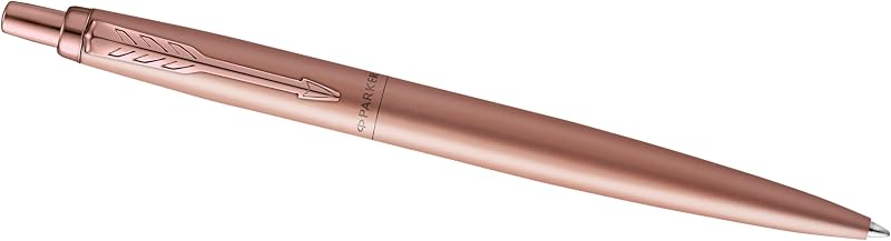 Parker Jotter XL Ballpoint Pen Monochrome Matte Rose Gold Medium Blue Ink Gift
