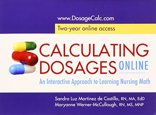 Download Calculating Dosages Online: Access Card