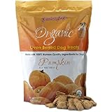 (3 Pack) Grandma Lucy's Organic Oven Baked Pumpkin Dog Treats, 14 Ounces each