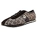 Coach Womens Ivy Signature Sneaker Black-Bark/Chestnut Size 8.5