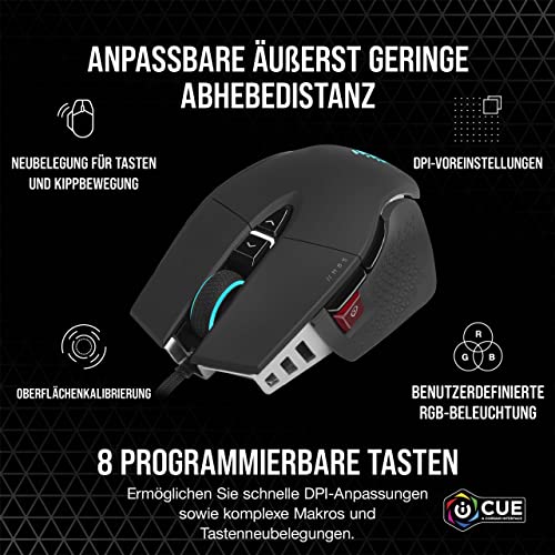 M65 RGB Ultra Wired Tunable FPS Gaming-Maus - Schwarz