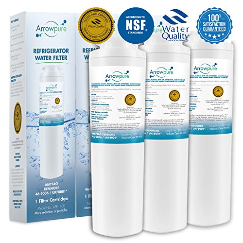 Arrowpure Refrigerator Water Filter Replacement for Maytag UKF8001