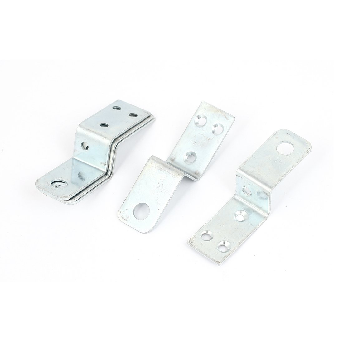 Sourcingmap Furniture Shelf 70x20mm Z Shaped Corner Brace Plate Angle Bracket 5pcs