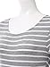 JayJay Women Stripe Print Long Sleeve U-Neck Tie Waist Maxi Casual Dress with Pocket