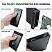 Hard Drive Enclosure,USB 3.0 External Hard Drive Disk Enclosure Case for 9.5mm 7mm 2.5 Inch SATA HDD and SSD,Tool-Free,Transfer Support UASP SATA and Hot Plug (Black)