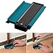 SigmaGo Contour Profile Gauge Duplicator - Woodworking Shape Tracing Template Measuring Tool - Profile Jig Guide - Pipe Tile Frame Gauge - Layout Copy Tool for Perfect Fit and Easy Cutting