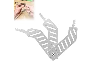 SCZWKHG Comb Lock Picks, Comb Teeth Pick Set, Portable Stainless Steel Lock Picking Kit Multifunctional Hand Tool for Firefighter Emergency, Lockpicks Sets Professional, 3 in 1 Lock Picking Tool Gift