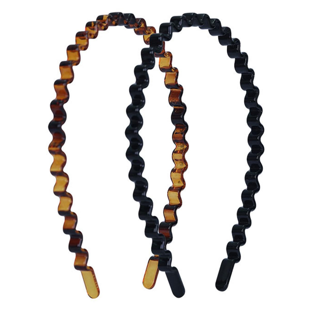 scicent Hair Bands for Women 2 Pieces Unisex Headbands Teeth Comb Hairband 19519 — image 1