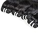 MSCOOL Unprocessed Brazilian Virgin Hair Body Wave Bundles 4 pcs/lot 10inch 50g/pcs Short Curly Hair Ombre Human Hair Extensions Two Tone Virgin Brazilian Hair Weaves (1B)