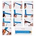 Senston New Racket Grip Anti Slip Perforated Super Absorbent Tennis Overgrip Badminton Overgrip Pickleball Overgrip 5 Pack Black