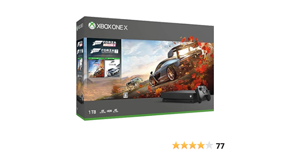 Xbox One X Forza Horizon 4 Forza Motorsport 7 同梱版 Cyv Video Games Amazon Com