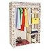 Artmoon Manitoba Double Canvas Wardrobe Foldable 105 X 45 X 160 cm