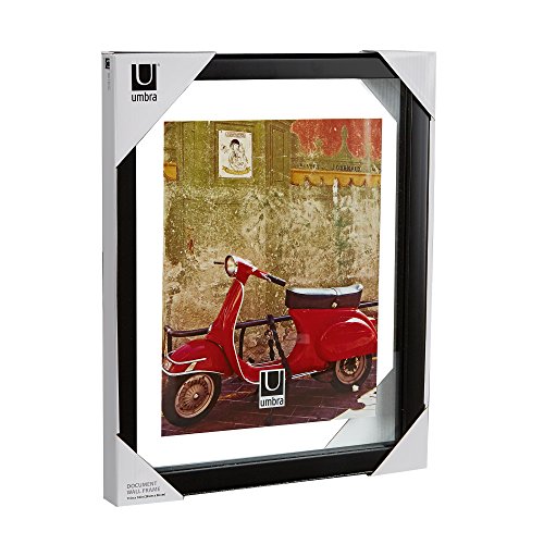 Umbra Document Frame 11x14 inch Modern Picture Frame Designed to