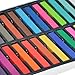 AKOAK 24 Colors Temporary Hair Chalk Set Non-toxic Magic Dye Chalk DIY Painting Temporary Pastle Kit
