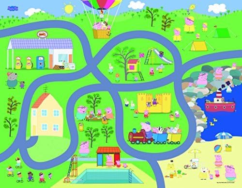 The Canadian Group Peppa Pig Jumbo Mega Mat by The Canadian Group