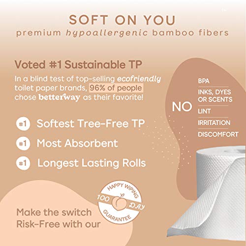 Betterway-Bamboo-Toilet-Paper-3-PLY-Eco-Friendly-Organic-Sustainable-Toilet-Tissue-Plastic-Free-Compostable-Septic-Safe-Biodegradable-12-Double-Rolls-360-SheetsRoll-FSC-Certified