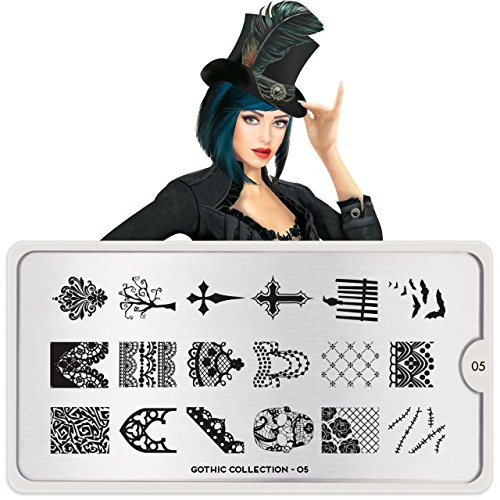 MoYou-London Nail Art Gothic Plate Collection 05