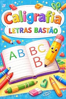 Livro Caligrafia - Letra bastão