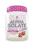 ALPHA ISOLATE LEAN - Weight Loss Protein for Women with Acetyl L-Carnitine & CLA ● 2-In-1 Whey Protein Isolate & Weight Management for Fat Loss & Lean Muscle Support, White Chocolate Raspberry, 1 LB