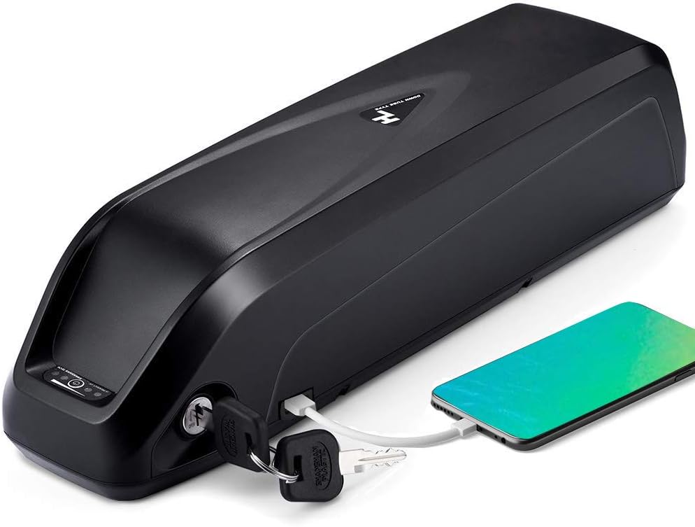 Mukkpet 48V/36V 13AH Ebike Battery 468W /624W for 250w 1000w Electric