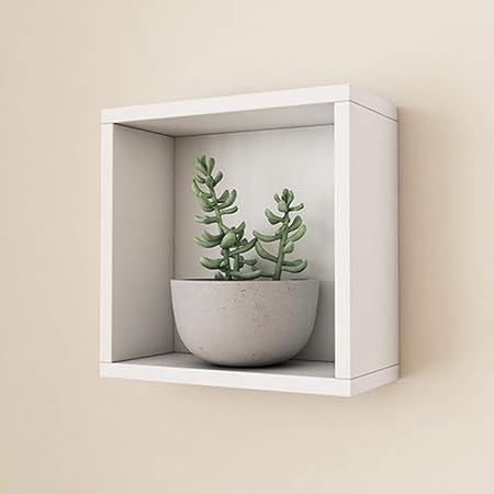 Zrzjbx Regal Wand Ikea Wandboard Fur Wohnzimmer Schlafzimmer Platz Wandregal Schweberegale Bucherregal Dekorative White S Amazon De Kuche Haushalt