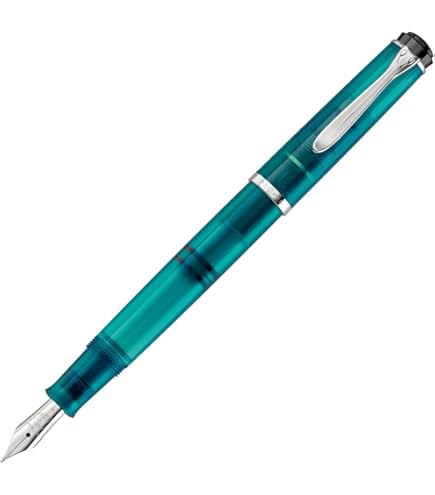 ペリカン 万年筆 PELIKAN M205 DEMONSTRATOR (F) Amazon.com : Pelikan Fountain Pen, F, Fine Point, Demonstrator