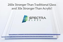 12"x18" (1/8") Spectra Glass Clear Polycarbonate