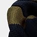 NSSTAR Fashionable Double Color Baby Infant Kids Toddler Unisex Boys Girls Weave Knitting Warm Neck Warmer with 1PCS Free Cup Mat Color Ramdon (Brown)