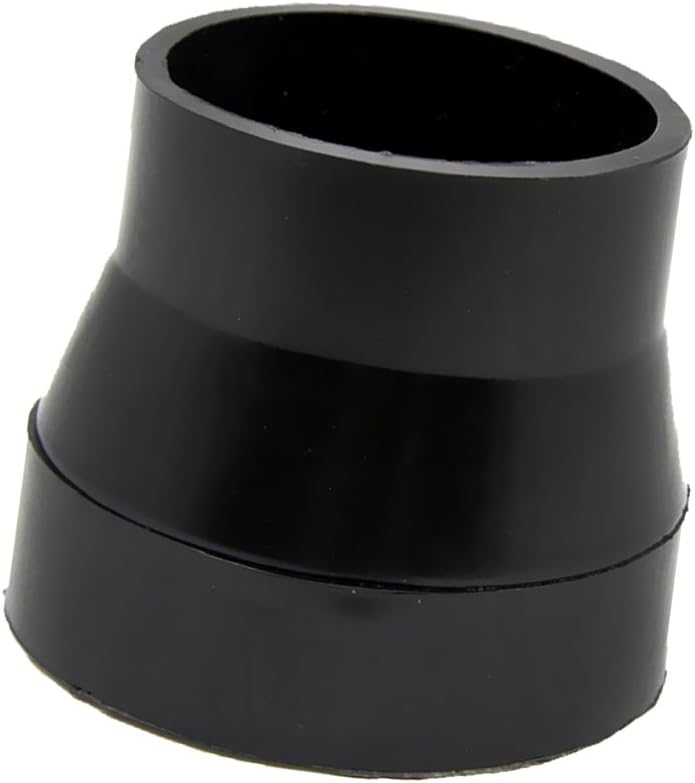 Universal 76Mm-63Mm Air Intake Pipe Rubber Hose Reducer Connector Black