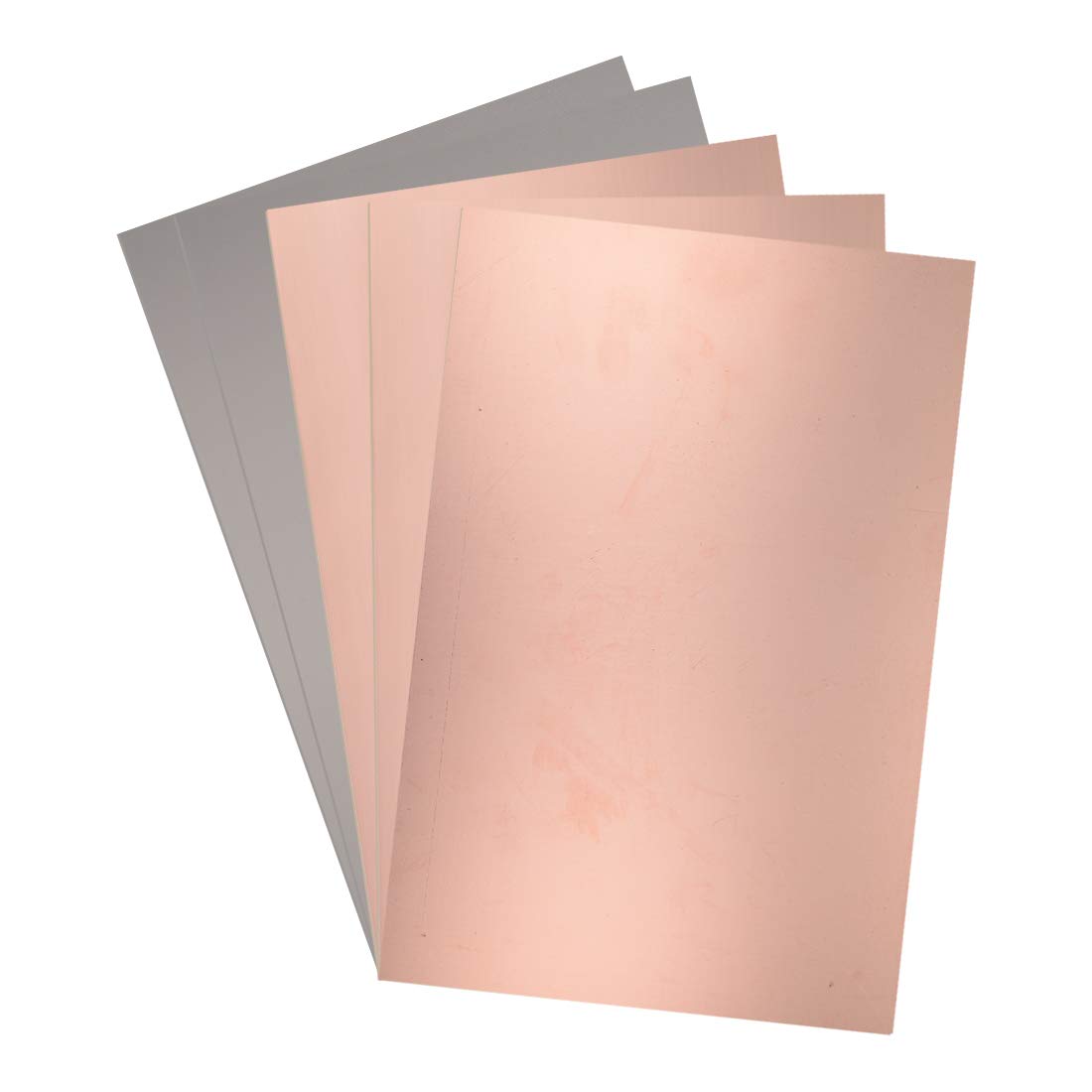 sourcing map Single-Sided Copper Clad Laminate PCB Circuit Board, FR4 300x200mm 11.81x7.87 inch, 1.6mm Thickness DIY Prototyping PCB Board, Name Board, 5pcs