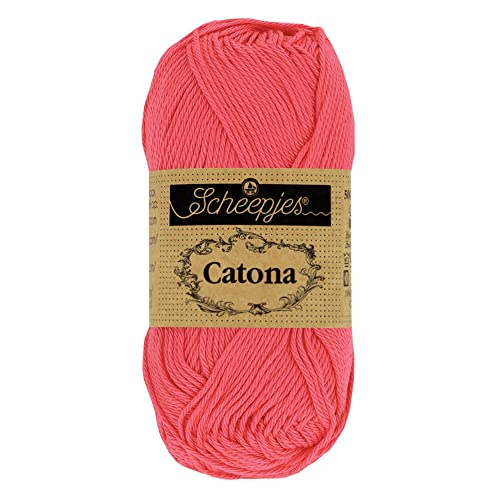 Scheepjes - Scheepjes Catona 256 Cornelia Rose Yarn - 1x50g