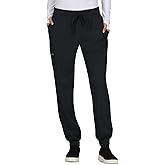 KOI Basics Gemma Women's 5-Pocket Stretch Jogger Black 3X-Large Petite