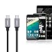 AUKEY USB-C to USB-C Cable, USB 2.0 Type-C Charging Cable Braided Nylon (6.6ft/2m) for MacBook Pro, Nintendo Switch, Nexus 6P 5X, Google Pixel and More