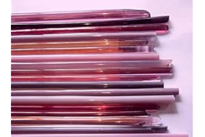 Devardi Glass Lampwork, Beadmaking Glass, COE 104 Mixed Pink Rods 1 Lb