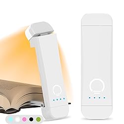 HIONXMGA Book Reading Light,Silent Touch Book Lamp