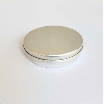 Kalart Creations Aluminium Lip Balm Empty Refillable Containers 15g - pack of 4