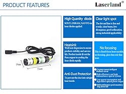 532nm Green Laser Line Module Generator Projector
