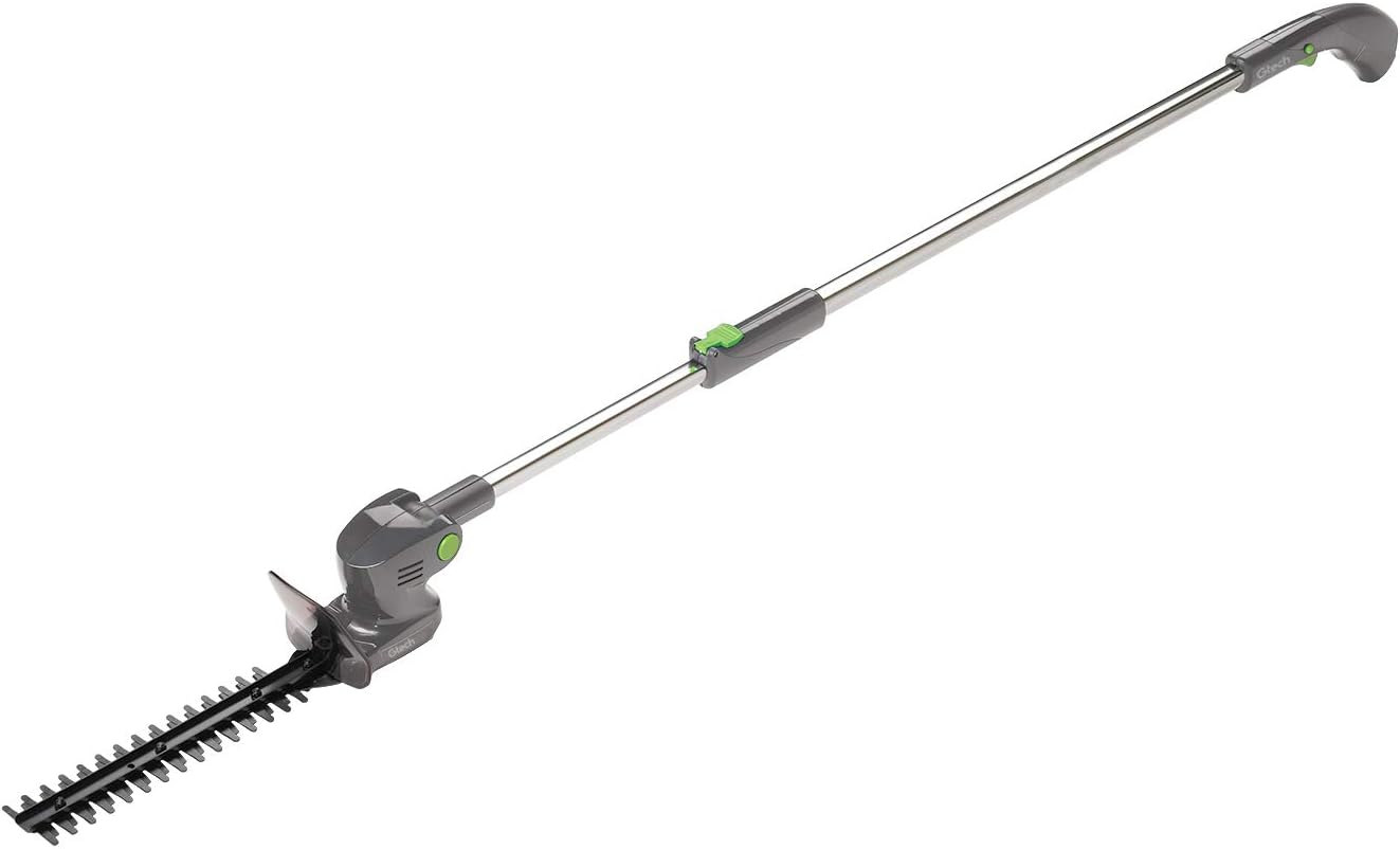 gtech cordless pole hedge trimmer