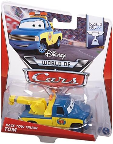 Mattel Cars Car – Race Tow Truck Tom - Image 3