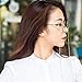 LANG XUAN Eyeglass Chains Glasses Reading Eyeglasses Holder Strap Cords Lanyards - Eyewear Retainer for Women (Gold)