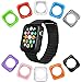 Apple Watch Case by La Zuzzi, 10 Soft Covers, for Apple Watch, Anti Scratch Protection Cover, Match Colors with Your iPhone Case, Apple Accessories [Series 3, Series 2, 42mm]